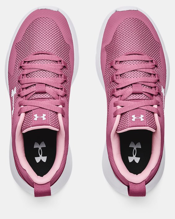 Women's UA Essential Sportstyle Shoes, Pink, pdpMainDesktop image number 2